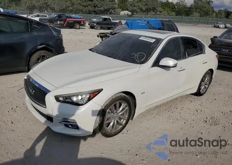 2017 Infiniti Q50 Premium из США, поврежденный, VIN JN1EV7AP8HM732847